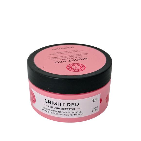 Maria Nila Other - Maria Nila Bright Red Colour Refresh 3.4 oz Non-Permanent Color Masque Cream NEW